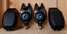 2x Fox Micron MMXR indicatore di abboccata digitale ARANCIONE indicatore di morso wireless incl. custodia rigida