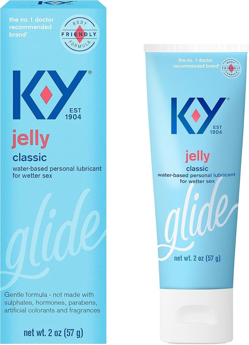 Jelly Personal Lubricant (2 Oz)Premium Water Based Lube for Men Women &  Couples