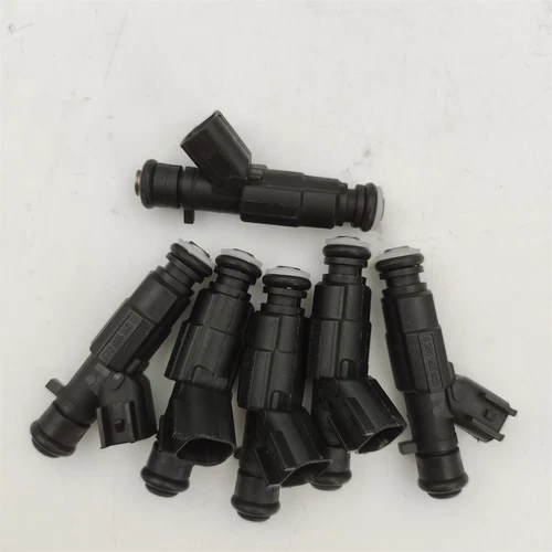 6X 0280155923 Fuel Injectors Fits For 99-01 Jeep Cherokee XJ 4.0L 4-hole UPGRADE - Picture 2 of 11