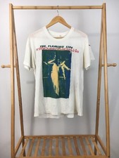 RARE VTG The Flaming Lips Thai Sonic Youth Band Single Stitch 80s T-Shirt XL USA