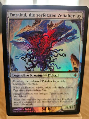 1x Emrakul, the Aeons Torn - FOIL - German - FBB - EDH - Vintage