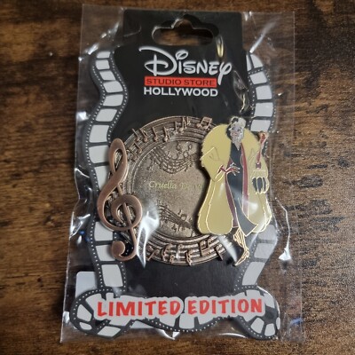 Cruella de Vil Music Disney Studio Store DSSH Limited Ed LE400 D23101 Dalmatiner