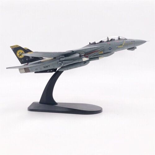 Wltk US Navy Grumman F-14D Tomcat VF-31 Tomcatters 1/100 Diecast Jet Model - Picture 7 of 12