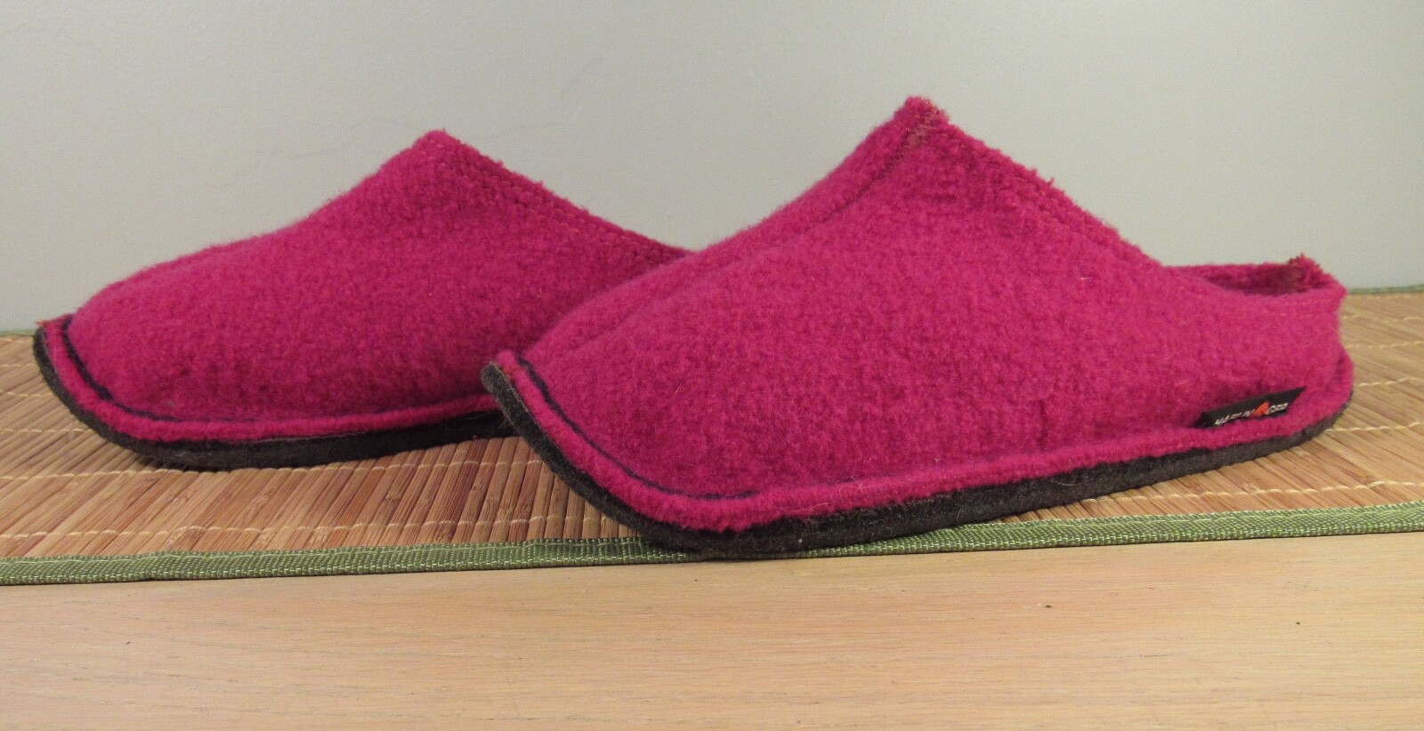 SAOLA PANTOFOLA DONNA HALFLINGER GONDOLA CARDINALE CON SUOLA SVASATA TAGLIA EU 37