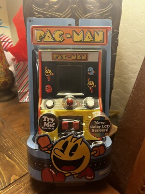 Mini Pac-Man Handheld Classic Arcade Pacman Machine Brand New Unopened ...
