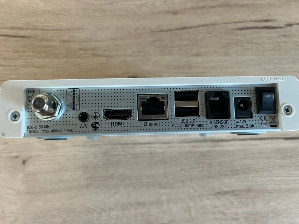 VU+Zero Enigma2 Linux Receiver Full HD DVB-S2 Oscam ICAM OpenATV 7.6 Weiß - Bild 3 von 4