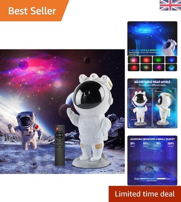 Vielseitiger Galaxy Star Projektor mit Nebelfluss - Entspannendes Nachtlicht für Kinder