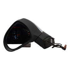 Außenspiegel elektrisch lackiert Links 5+2 PIN Mit Blinker Silber Met.  207 (WA,