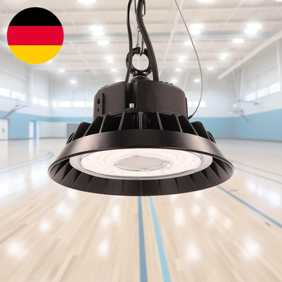 LED High Bay Hallenstrahler 100W Mit Premium-Marken-Treiber Dimmbar (1-10V) Tage