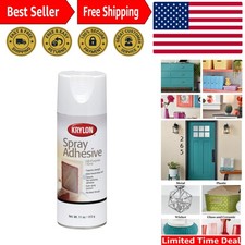 Krylon 11-Ounce All-Purpose Spray Adhesive - Versatile Crafting Essential