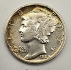 1929D  Mercury Dime - 97 Years Old!!  ☆ BELOW SILVER VALUE ☆