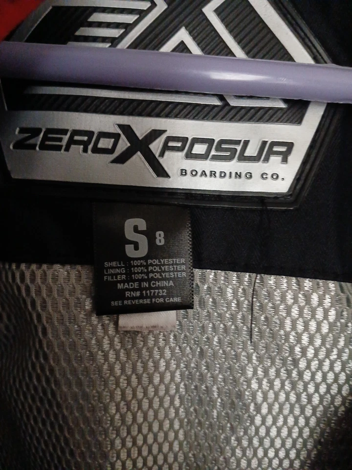 Zero Xposur Boys Winter Coat, Hat Size S 8 - Image 2 of 3