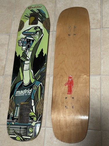Madrid Nessie v1 Art Skateboard Longboard Deck + FunBox Roxie