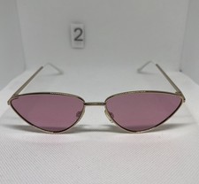Piranha Sunglasses Cat Eye Gold Frame Pink Lenses   Model 81263 PC105