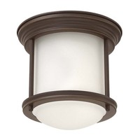 Deckenlampe Badezimmerlampe Deckenleuchte IP44 Bronze Stahl Opal Glas D 19,6 Cm