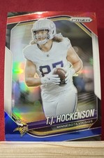 2025 Panini Prizm - T.J. Hockenson #173 Red White & Blue Prizm