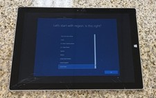 Microsoft Surface Pro 3 1631 I5-4300u 8GB RAM 256GB Win10 Pro READ DESCRIPTION 
