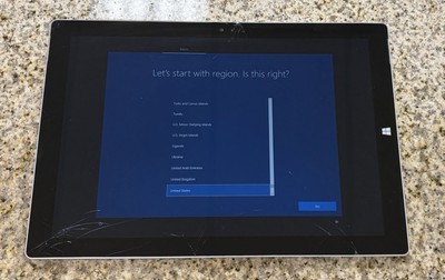 Microsoft Surface Pro 3 1631 I5-4300u 8GB RAM 256GB Win10 Pro *READ DESCRIPTION*