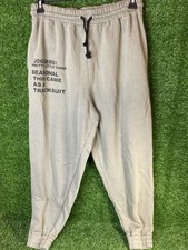 Pretty Little Thing PLT Olive Joggers Size Large "This Came As A Tracksuit"