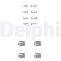 Delphi ZubehöRsatz, Scheibenbremsbelag LX0075 FüR Abarth Alfa Romeo Lancia
