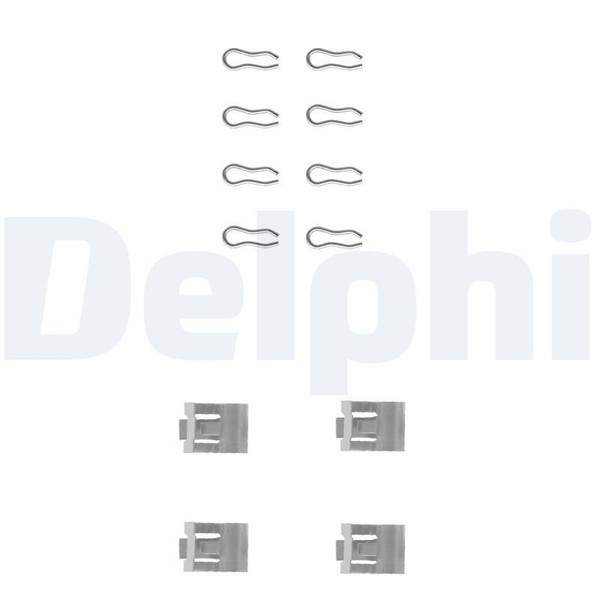 Delphi ZubehöRsatz, Scheibenbremsbelag LX0075 FüR Abarth Alfa Romeo Lancia-image
