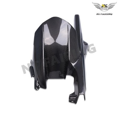 FTD 2019-2023 S1000RR 2021 M1000RR Carbon Fiber Rear Hugger w. Chain Guard Twill