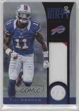 2012 Totally Certified Down and Dirty Materials Prime 18/49 TJ Graham #34 0af
