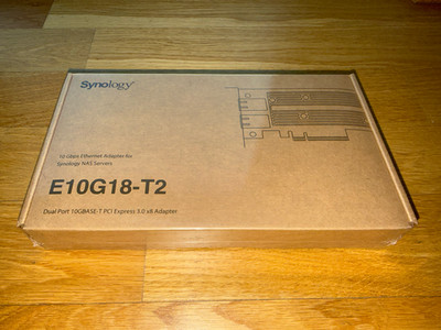 NEW (SEALED) Synology E10G18-T2 Dual Port 10GBASE-T PCI Express 3.0 x8 Adapter