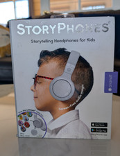 ONANOFF StoryPhones Storytelling Bluetooth Wireless Kids Headphones Gray SEALED