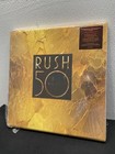 Rush 50 Deluxe 4 Cd + Hardcover Book Complete Career Retrospective