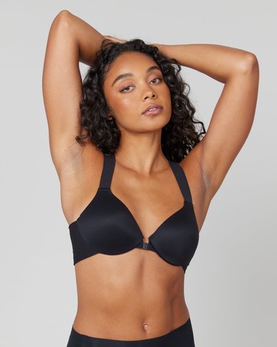 NEU Spanx BRA-LLELUJAH Full Cover BH BlackSPANXsmooth leicht gefüttert Racerback