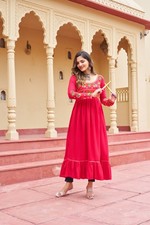 Indian Designer Salwar Kameez Pakistani Dress Party Long Gown Bollywood Anarkali