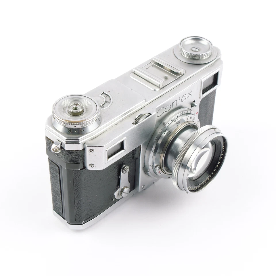 Contax IIA 543/24 w. Sonnar 2/50mm NOTTESTED - Bild 2 von 4