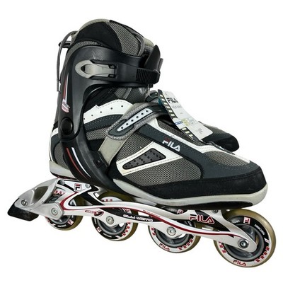 FILA Helix Wave Roller Blades Women s 12 NOS Black & White X Core Fit READ NEW