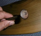 Early American Blacksmith Made Mason Wrought Iron Trowel Hand Tool — photo 6
