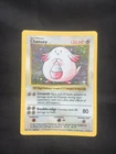 Pokemon Cards: Base Set Shadowless Rare Holo: Chansey 3/102