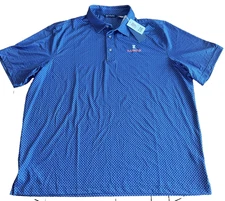 Cutter & Buck Illinois Fighting Illini DryTec 50UPF+ Polo Sz Men's 2XL NWT 