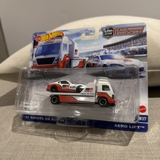HOT WHEELS TEAM TRANSPORT '21 TOYOTA GR SUPRA AERO LIFT #37 GRK65