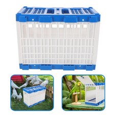  Pigeon Release Cage Transport Poldable Plastic Basket for Showing Bird Carrier