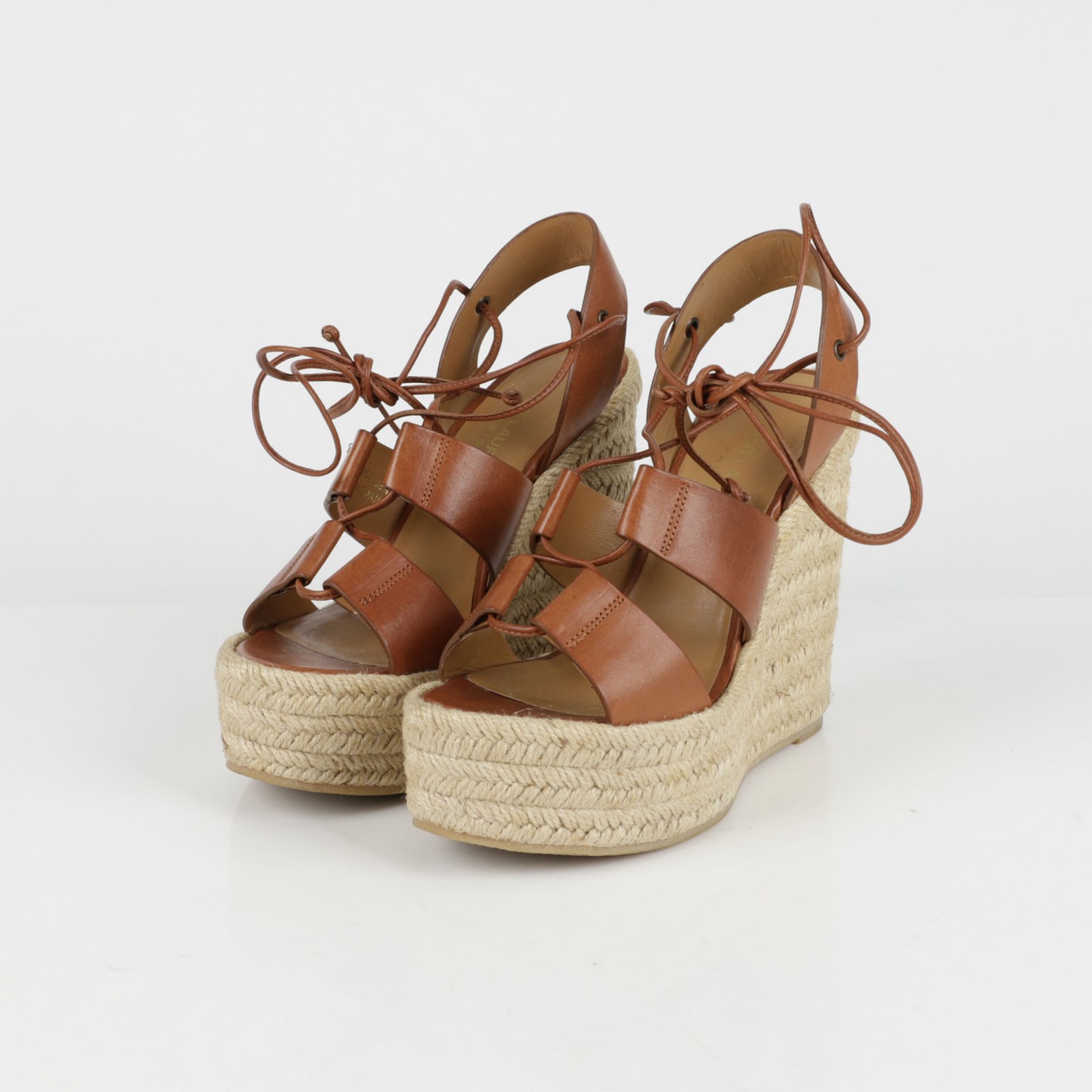 Saint Laurent Sandalo con plateau espadrillas 36 5 139175468