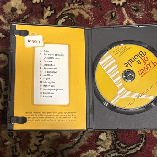 LOVES OF A BLONDE (DVD, Criterion Collection) Milos Forman PRISTINE CONDITION! - Picture 2 of 3