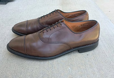 Allen Edmonds 11.5D Park Avenue Brown EUC Leather Soles 450 USA Made