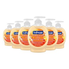 Softsoap Moisturizing Liquid Hand Soap Milk and Honey 7.5 Fluid Ounce Pack of 6