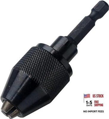 20753A Drill Chuck for Impact Driver, Chuck Keyless Hex to Chuck Adapter
