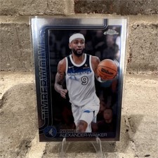 Topps Chrome 2025-26 Nickeil Alexander-Walker #193 Timberwolves Basketball Card