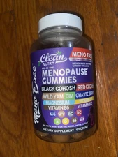 Clean Nutraceuticals Menopause Support Gummies Meno Ease Still Sealed