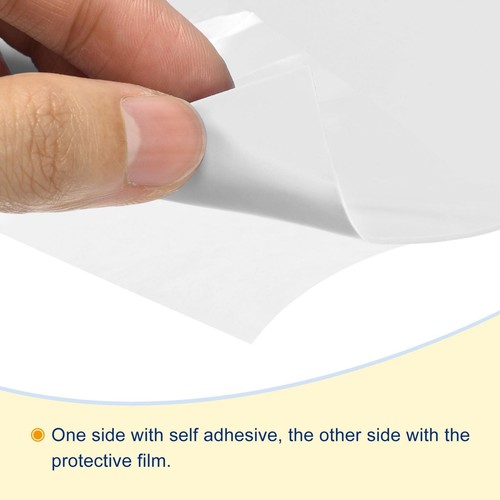 Silicone Thermal Conductive Pads w Sticker 100mmx100mmx0.5mm Heatsink Cool Gray - Afbeelding 4 van 5