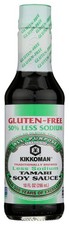 Kikkoman Tamari Soy Sauce Gluten Free Less Sodium 10 Fl Oz