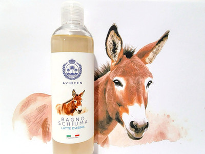 Avincen Handmade Donkey Milk Bath Foam 250ml