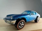 Vintage 1969 Hot Wheels Redline Maserati Mistral Racer Blue Excellent Condition